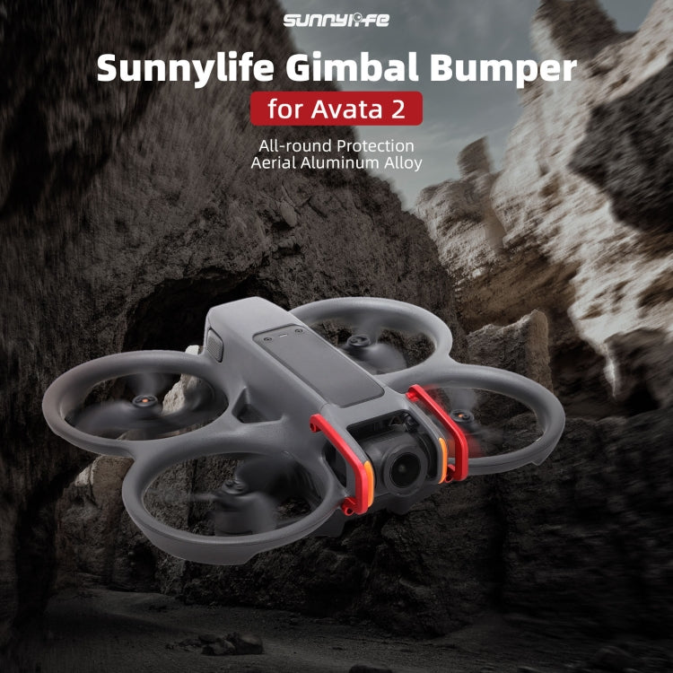 For DJI Avata 2 Sunnylife Gimbal Aluminum Anti-collision Bumper (Black) -  by Sunnylife | Online Shopping UK | buy2fix