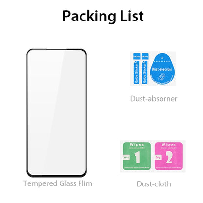 For Xiaomi Redmi Note 9T 5G / Note 9 5G DUX DUCIS 0.33mm 9H Medium Alumina HD Full Screen Tempered Glass Film (Black) -  by DUX DUCIS | Online Shopping UK | buy2fix