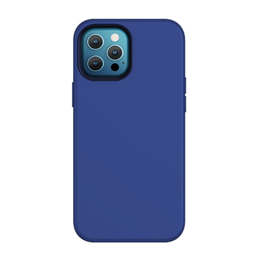 For iPhone 12 Pro Max TOTUDESIGN AA-159 Brilliant Series MagSafe Liquid Silicone Protective Case(Blue) - iPhone 12 Pro Max Cases by TOTUDESIGN | Online Shopping UK | buy2fix
