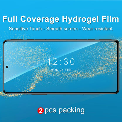 For Xiaomi Redmi Note10 Pro / K40 Gaming 2 PCS IMAK Curved Full Screen Hydrogel Film Front Protector -  by imak | Online Shopping UK | buy2fix