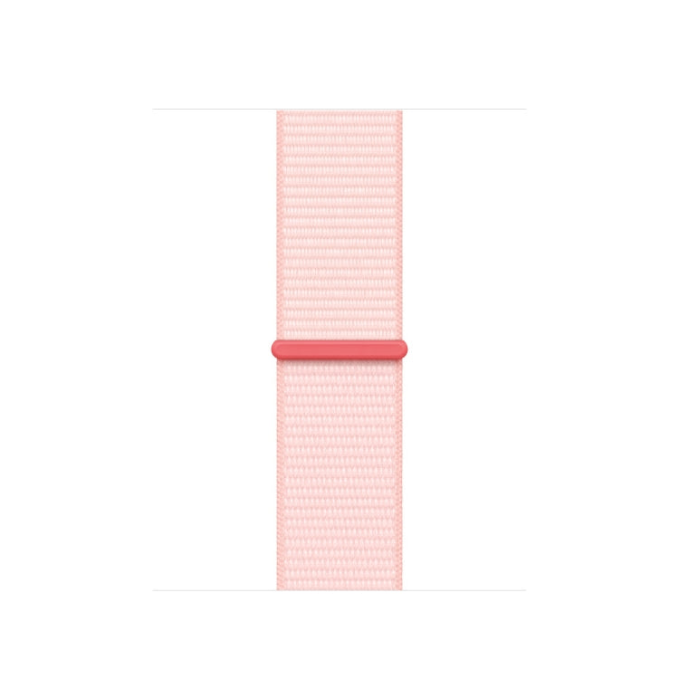 Loop Type Sport Watch Band For Apple Watch Series 9&8&7 41mm / SE 3&SE 2&6&SE&5&4 40mm / 3&2&1 38mm (Sand Pink) - Watch Bands by buy2fix | Online Shopping UK | buy2fix