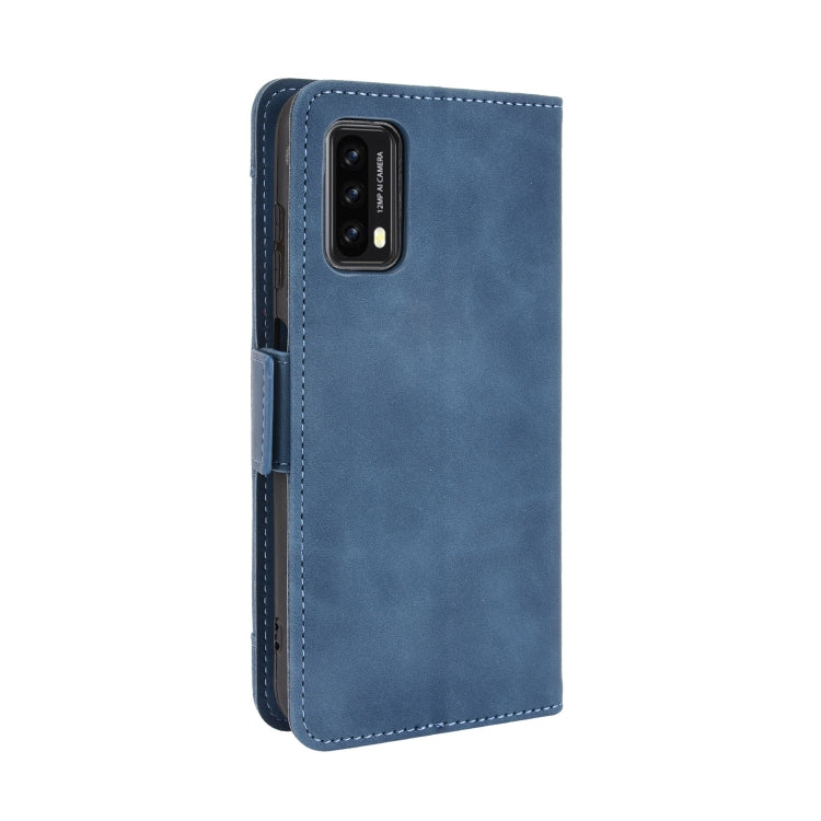 For Blackview A90 Skin Feel Calf Pattern Horizontal Flip Leather Case with Holder & Card Slots & Photo Frame(Blue) - More Brand by buy2fix | Online Shopping UK | buy2fix