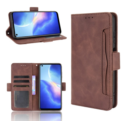 For Blackview A90 Skin Feel Calf Pattern Horizontal Flip Leather Case with Holder & Card Slots & Photo Frame(Brown) - More Brand by buy2fix | Online Shopping UK | buy2fix