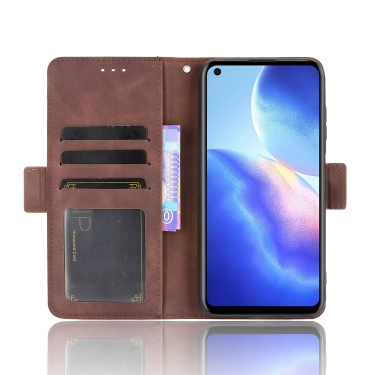 For Blackview A90 Skin Feel Calf Pattern Horizontal Flip Leather Case with Holder & Card Slots & Photo Frame(Brown) - More Brand by buy2fix | Online Shopping UK | buy2fix