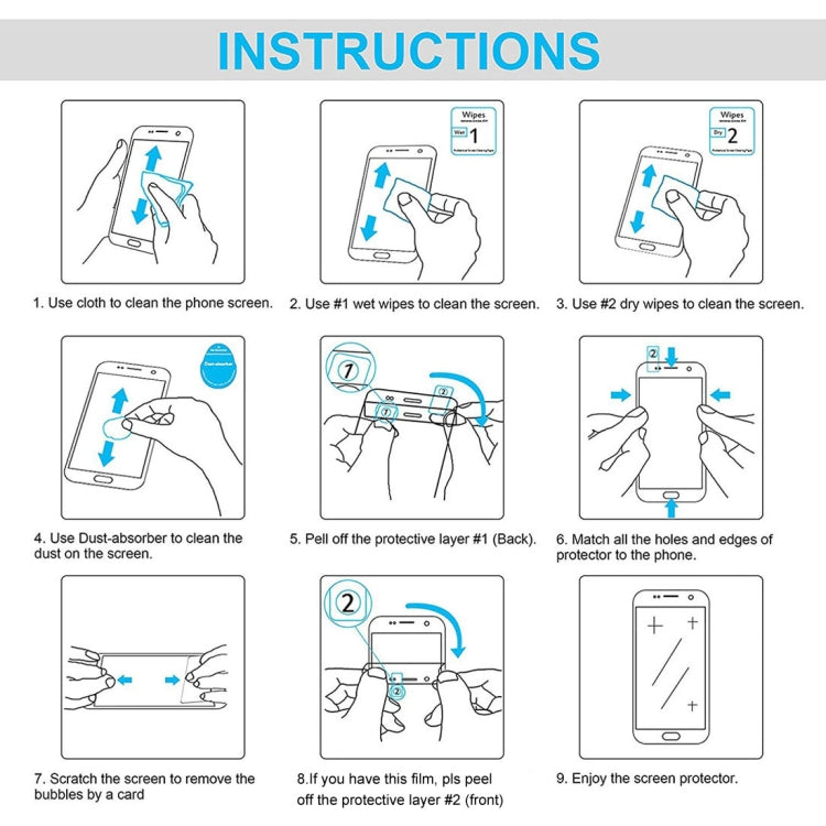 For Doogee N40 Pro 10 PCS 0.26mm 9H 2.5D Tempered Glass Film - For Doogee by buy2fix | Online Shopping UK | buy2fix