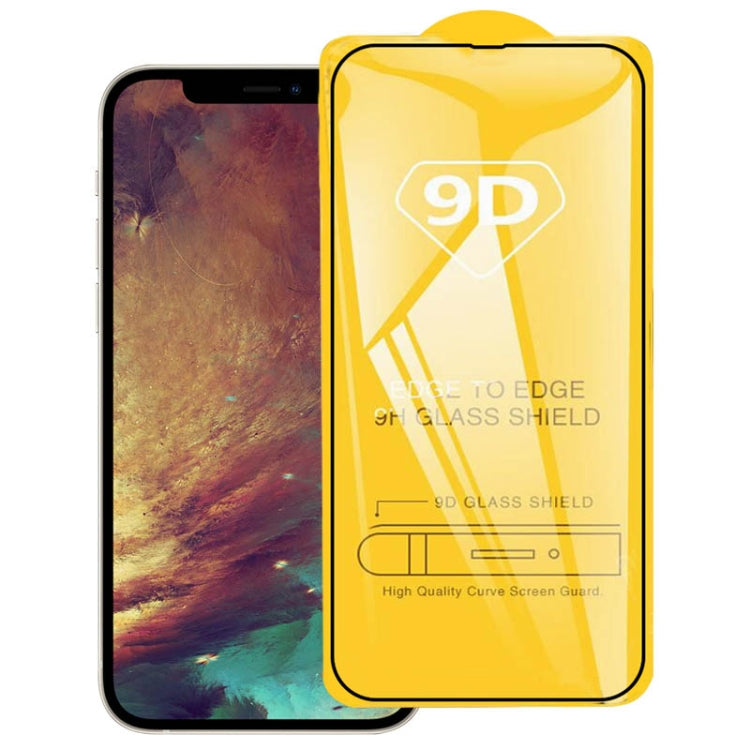 For iPhone 13 Pro Max 9D Full Glue Full Screen Tempered Glass Film - iPhone 13 Pro Max Tempered Glass by buy2fix | Online Shopping UK | buy2fix