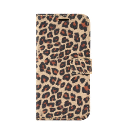 For iPhone 13 Pro Max Leopard Pattern Horizontal Flip PC + PU Leather Case with Holder & Card Slots & Wallet (Yellow) - iPhone 13 Pro Max Cases by buy2fix | Online Shopping UK | buy2fix