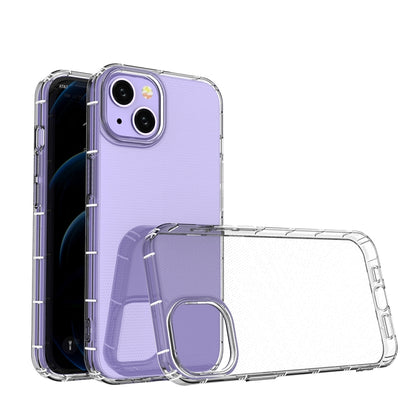 For iPhone 13 Airbag Four-Corner Full Coverage Shockproof TPU Case(Transparent) - iPhone 13 Cases by buy2fix | Online Shopping UK | buy2fix