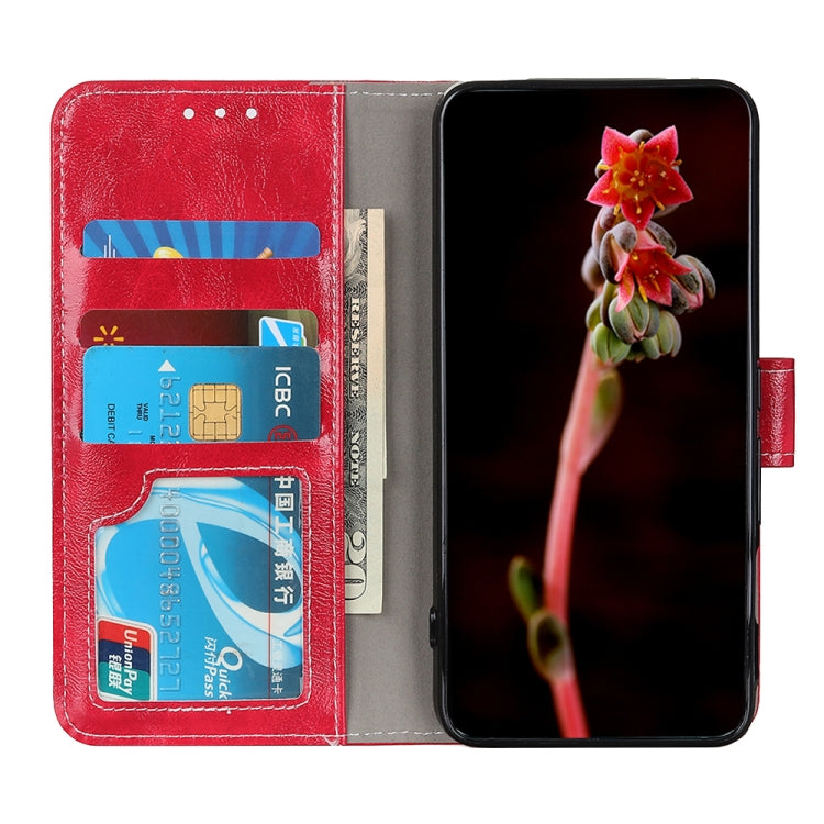 For Nokia XR20 5G Retro Crazy Horse Texture Horizontal Flip Leather Case with Holder & Card Slots & Photo Frame & Wallet(Red) - Nokia Cases by buy2fix | Online Shopping UK | buy2fix
