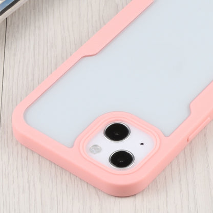 For iPhone 13 Acrylic + TPU 360 Degrees Full Coverage Shockproof Protective Case(Pink) - iPhone 13 Cases by buy2fix | Online Shopping UK | buy2fix