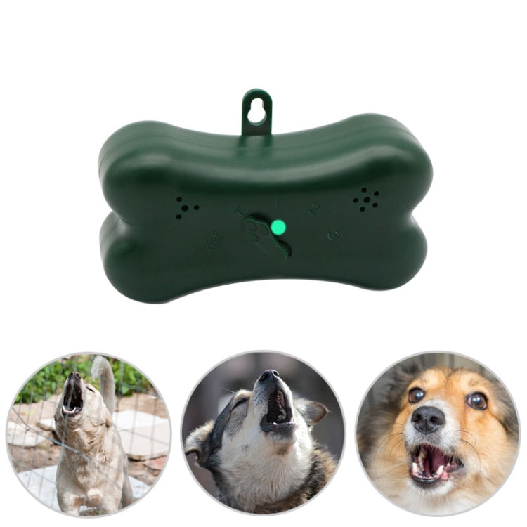 RC-518 Home Ultrasonic Dog Stop Barking Device(Dark Green) - Training Aids by buy2fix | Online Shopping UK | buy2fix