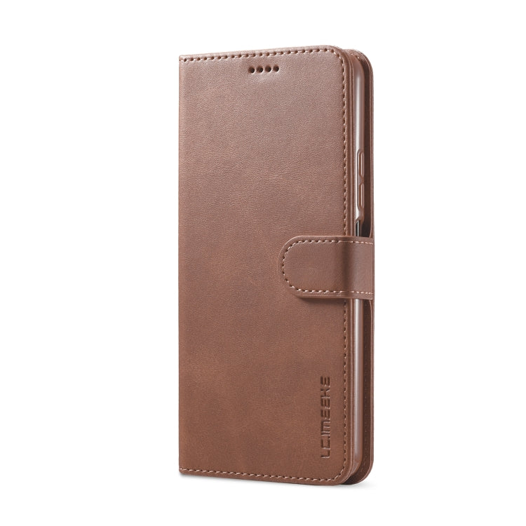 For Xiaomi Mi 11 LC.IMEEKE Calf Texture Horizontal Flip Leather Case with Holder & Card Slots & Wallet(Brown) - Xiaomi Cases by LC.IMEEKE | Online Shopping UK | buy2fix