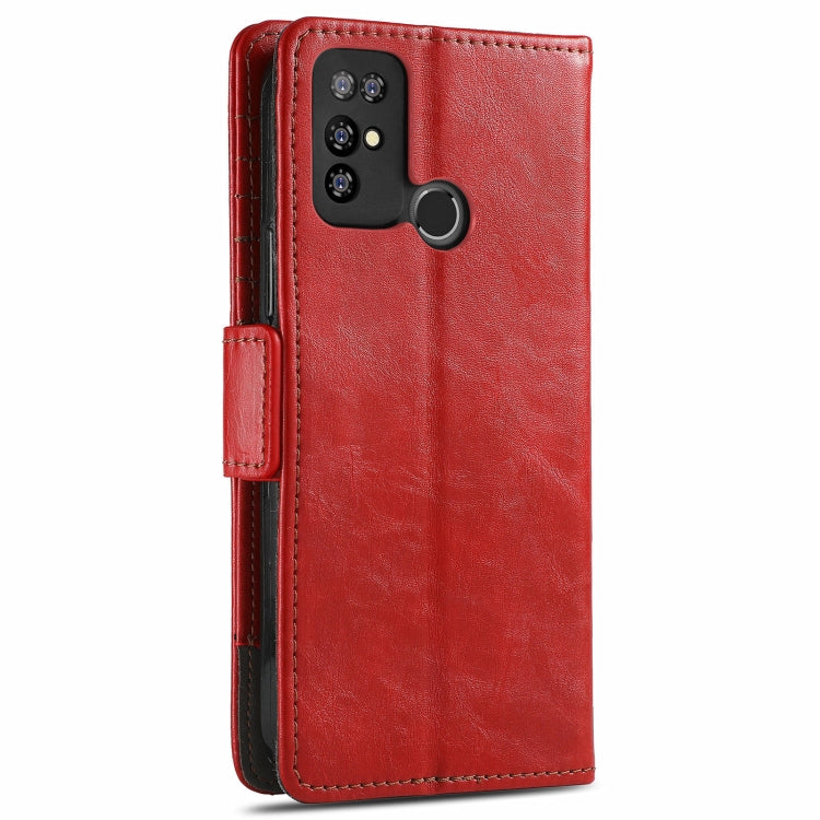 For Doogee X96 Pro CaseNeo Business Splicing Dual Magnetic Buckle Horizontal Flip PU Leather Case with Holder & Card Slots & Wallet(Red) - More Brand by buy2fix | Online Shopping UK | buy2fix