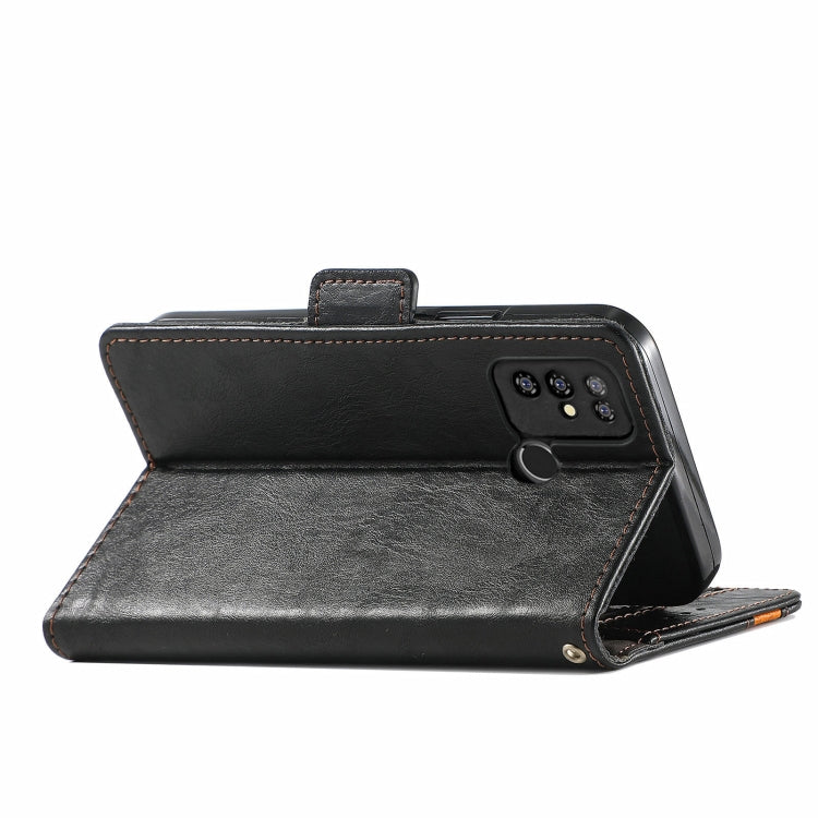 For Doogee X96 Pro CaseNeo Business Splicing Dual Magnetic Buckle Horizontal Flip PU Leather Case with Holder & Card Slots & Wallet(Black) - More Brand by buy2fix | Online Shopping UK | buy2fix