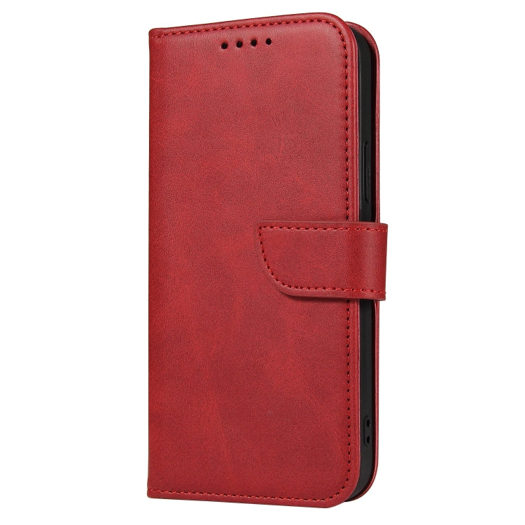 For iPhone 13 Calf Texture Buckle Horizontal Flip Leather Case with Holder & Card Slots & Wallet(Red) - iPhone 13 Cases by buy2fix | Online Shopping UK | buy2fix