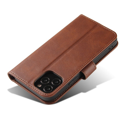 For iPhone 13 Calf Texture Buckle Horizontal Flip Leather Case with Holder & Card Slots & Wallet(Brown) - iPhone 13 Cases by buy2fix | Online Shopping UK | buy2fix