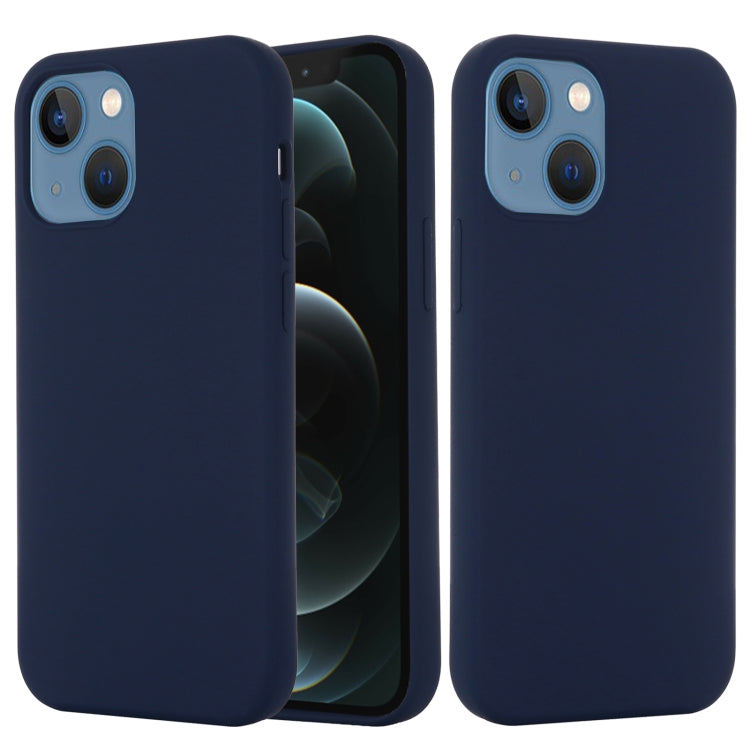 For iPhone 13 Shockproof Silicone Magnetic Magsafe Case(Navy Blue) - iPhone 13 Cases by buy2fix | Online Shopping UK | buy2fix