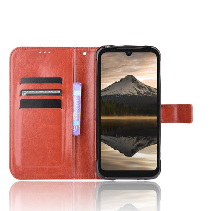For Doogee S86 / S86 Pro Crazy Horse Texture Horizontal Flip Leather Case with Holder & Card Slots & Lanyard(Brown) - More Brand by buy2fix | Online Shopping UK | buy2fix
