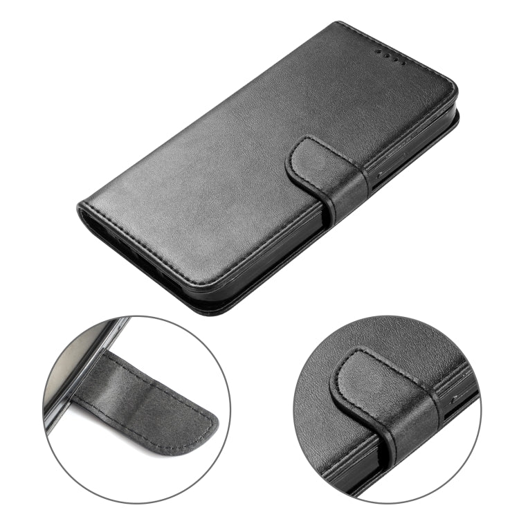 For Xiaomi Redmi 9C Calf Texture Buckle Horizontal Flip Leather Case with Holder & Card Slots & Wallet(Black) - Xiaomi Cases by buy2fix | Online Shopping UK | buy2fix