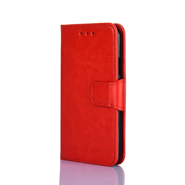 For Ulefone Note 11P Crystal Texture Horizontal Flip Leather Case with Holder & Card Slots & Wallet(Red) - More Brand by buy2fix | Online Shopping UK | buy2fix