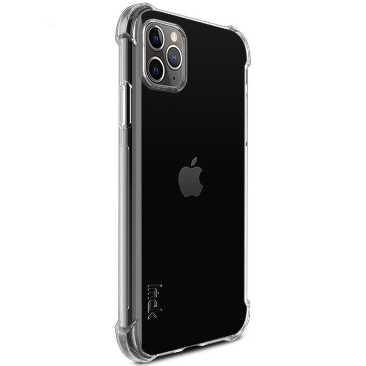 For iPhone 11 Pro Max IMAK All-inclusive Shockproof Airbag TPU Case, with Screen Protector(Transparent) - iPhone 11 Pro Max Cases by imak | Online Shopping UK | buy2fix