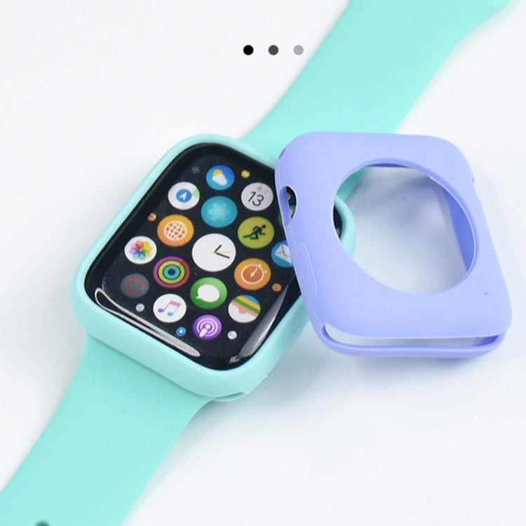 Shockproof All-inclusive Silicone Protective Case For Apple Watch Series 3 & 2 & 1 42mm(White) - Watch Cases by buy2fix | Online Shopping UK | buy2fix