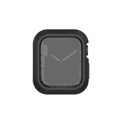 Shockproof PC Protective Case For Apple Watch Series 8 / 7 45mm / 6&SE&5&4 44mm / 3&2&1 42mm(Black + Black) - Watch Cases by buy2fix | Online Shopping UK | buy2fix