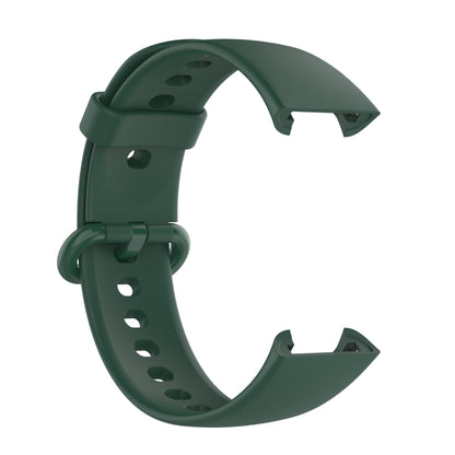 For Xiaomi Redmi Watch 2 Solid Color Silicone Strap Watch Band(Pine Needle Green) - Watch Bands by buy2fix | Online Shopping UK | buy2fix
