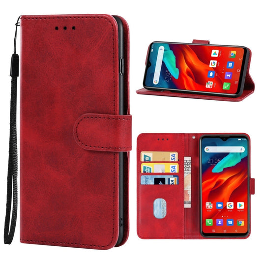 Leather Phone Case For Blackview A80 / A80S(Red) - More Brand by buy2fix | Online Shopping UK | buy2fix