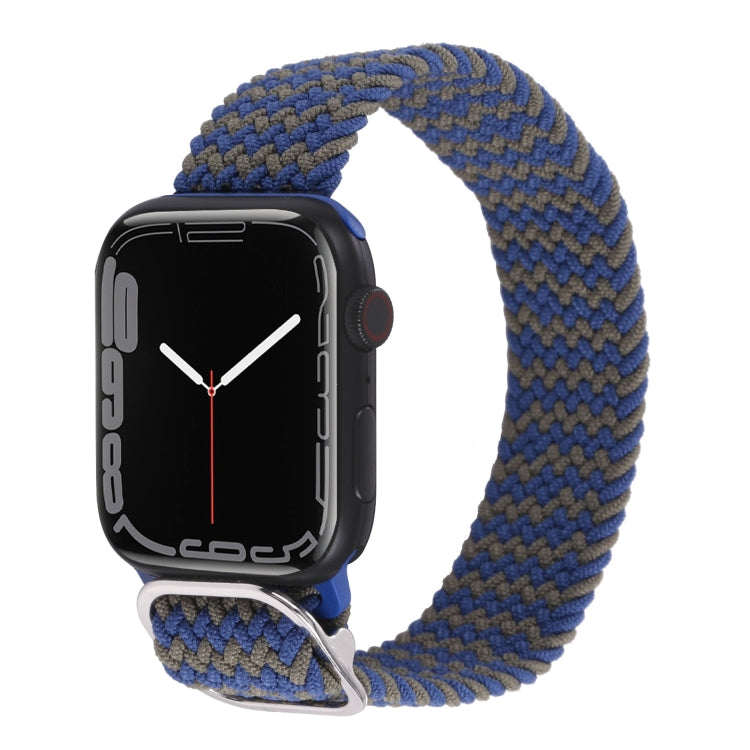 Nylon Braid Strap Watch Band For Apple Watch Ultra 49mm&Watch Ultra 2 49mm / Series 9&8&7 45mm / SE 3&SE 2&6&SE&5&4 44mm / 3&2&1 42mm(48) - Watch Bands by buy2fix | Online Shopping UK | buy2fix