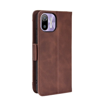 For Ulefone Note 6 / Note 6P Skin Feel Calf Pattern Leather Phone Case(Brown) - Ulefone Cases by buy2fix | Online Shopping UK | buy2fix