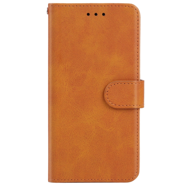 Leather Phone Case For DOOGEE X50L(Brown) - Doogee Cases by buy2fix | Online Shopping UK | buy2fix