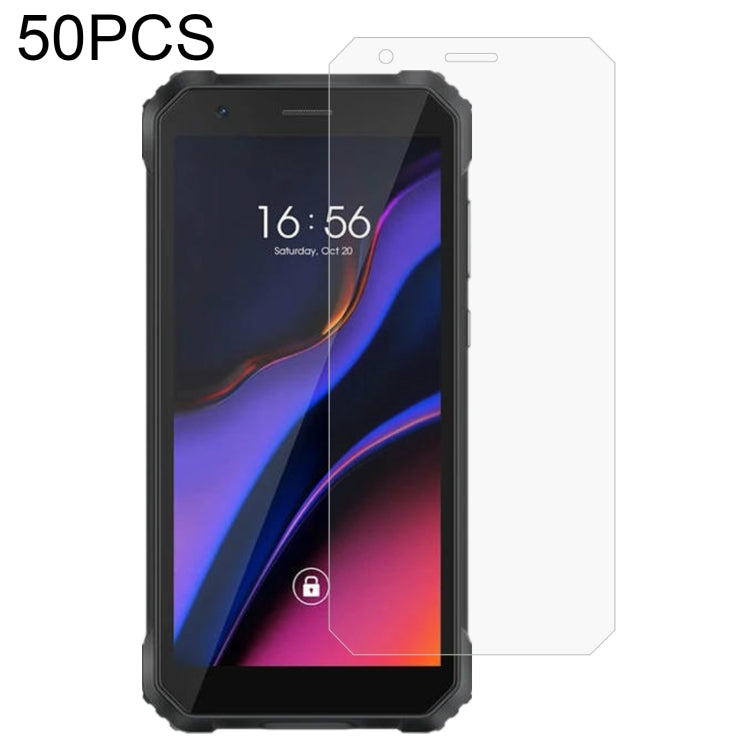 50 PCS 0.26mm 9H 2.5D Tempered Glass Film For Blackview OSCAL S60 Pro - For Blackview by buy2fix | Online Shopping UK | buy2fix