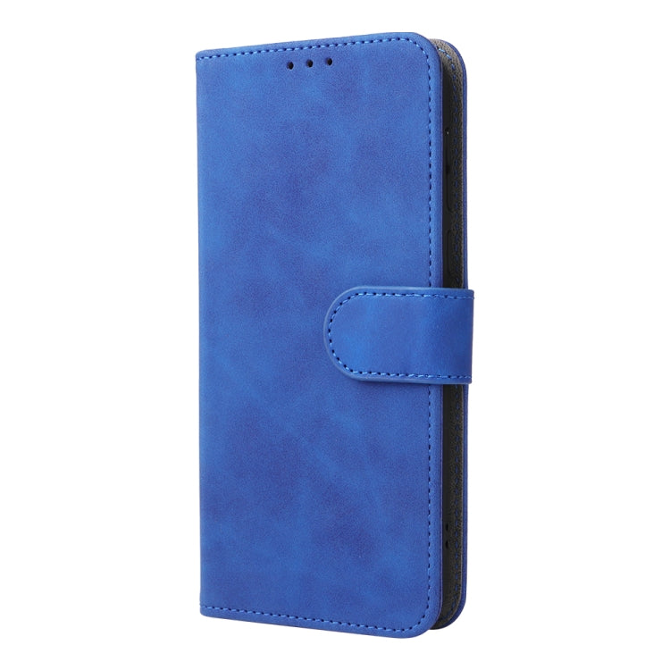 For Ulefone Note 6 Skin Feel Magnetic Flip Leather Phone Case(Blue) - Ulefone Cases by buy2fix | Online Shopping UK | buy2fix