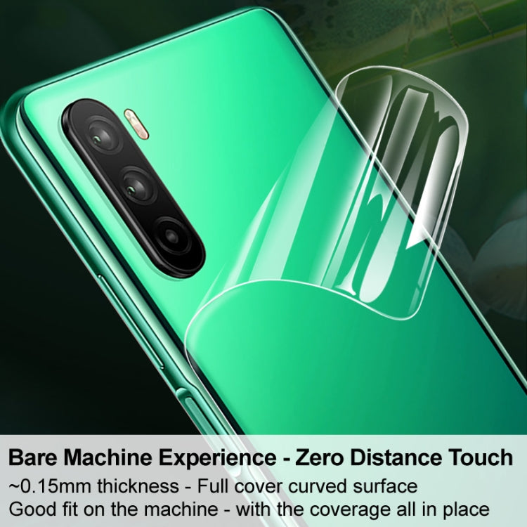 2 PCS imak Curved Full Screen Protector Hydrogel Film Back Protector For Honor 60 Pro - Honor Tempered Glass by imak | Online Shopping UK | buy2fix