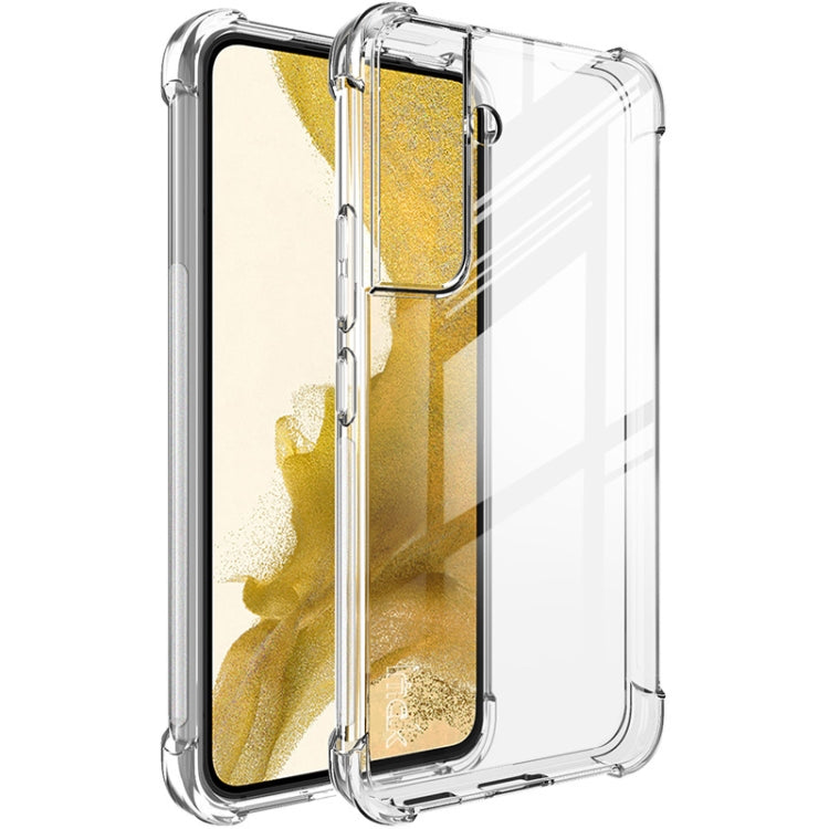 For Samsung Galaxy S22+ 5G imak TPU Phone Case with Screen Protector(Transparent) - Galaxy S22+ 5G Cases by imak | Online Shopping UK | buy2fix