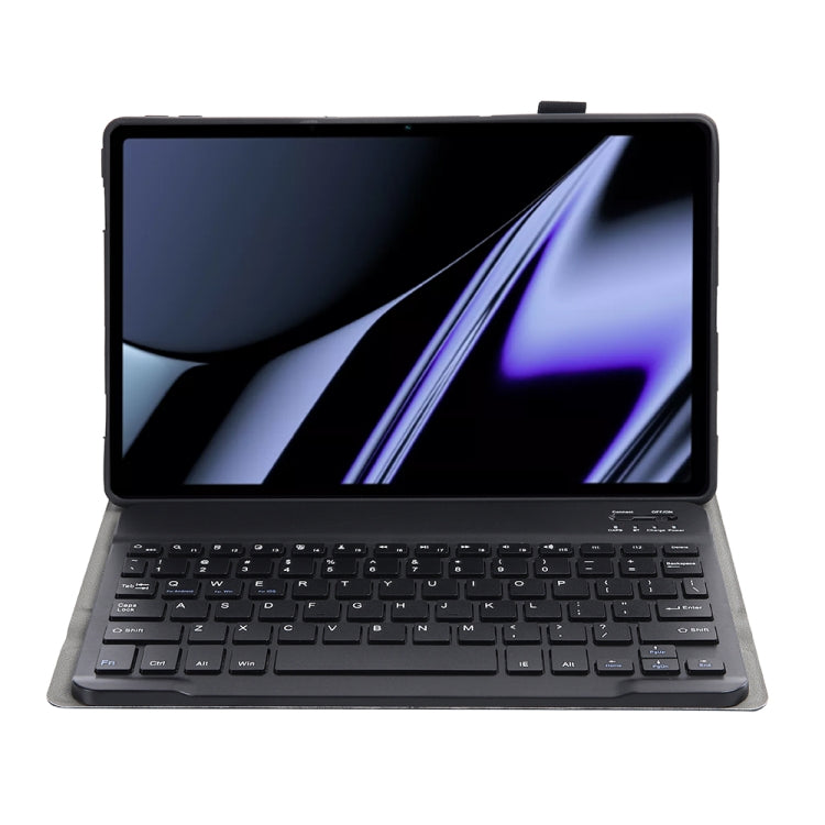 OP11 Lambskin Texture Ultra-thin Bluetooth Keyboard Leather Case For OPPO Pad 11 inch(Black) - Others Keyboard by buy2fix | Online Shopping UK | buy2fix