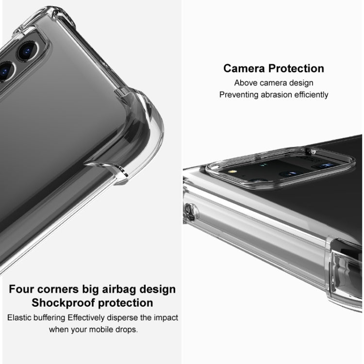 For Xiaomi Poco M4 Pro 4G Global imak TPU Phone Case with Screen Protector(Transparent) - Xiaomi Cases by imak | Online Shopping UK | buy2fix
