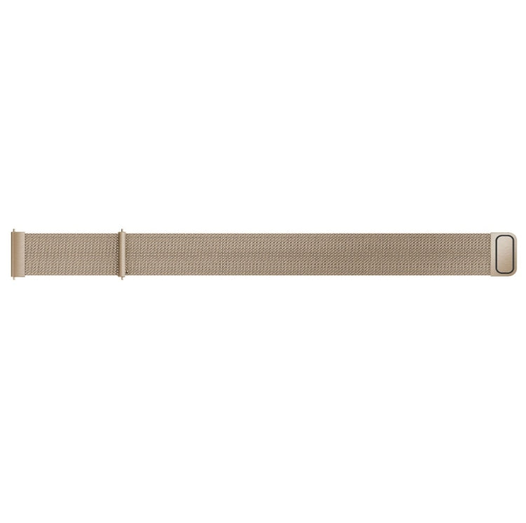 For Galaxy Watch Active Milanese Watch Band(Champagne Gold) - Watch Bands by buy2fix | Online Shopping UK | buy2fix