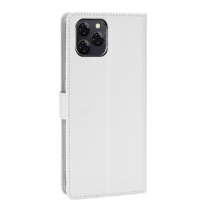 For Blackview A95 Diamond Texture Leather Phone Case(White) - More Brand by buy2fix | Online Shopping UK | buy2fix
