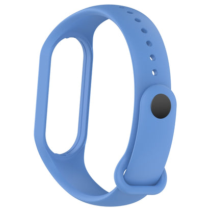 For Xiaomi Mi Band 7 / 7NFC / 6 / 6 NFC / 5 / 5 NFC / Amazfit Band 5 Official Silicone Watch Band(Denim Blue) - Watch Bands by buy2fix | Online Shopping UK | buy2fix