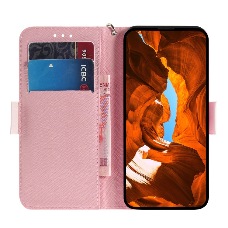 For OPPO Reno7 5G Foreign / Find X5 Lite 3D Colored Horizontal Flip Leather Phone Case(Butterfly High-heeled) - OPPO Cases by buy2fix | Online Shopping UK | buy2fix