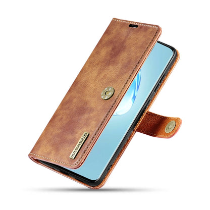 For Galaxy S20 Ultra DG.MING Crazy Horse Texture Flip Detachable Magnetic Leather Case with Holder & Card Slots & Wallet(Brown) - Galaxy Phone Cases by DG.MING | Online Shopping UK | buy2fix