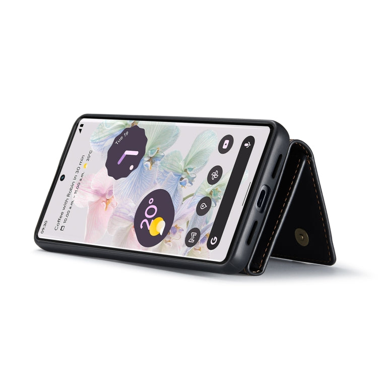 For Google Pixel 7 Pro 5G DG.MING M1 Series 3-Fold Multi Card Wallet + Magnetic Phone Case(Coffee) - Google Cases by DG.MING | Online Shopping UK | buy2fix