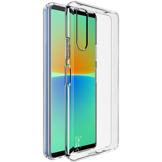 For Sony Xperia 10 IV IMAK UX-5 Series Transparent Shockproof TPU Protective Phone Case(Transparent) - Sony Cases by imak | Online Shopping UK | buy2fix