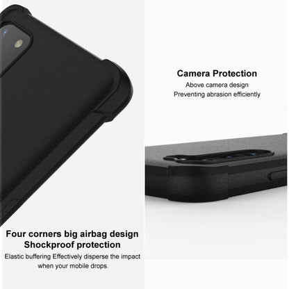 For Asus ROG Phone 6 Pro IMAK All-inclusive Shockproof Airbag TPU Case (Matte Black) - ASUS Cases by imak | Online Shopping UK | buy2fix