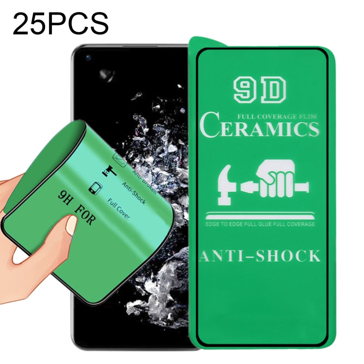 For OnePlus 11 Pro 25pcs 9D Full Screen Full Glue Ceramic Film - OnePlus Tempered Glass by buy2fix | Online Shopping UK | buy2fix