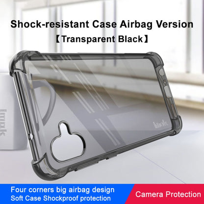 For Samsung Galaxy A04 4G imak TPU Phone Case(Transparent Black) - Galaxy Phone Cases by imak | Online Shopping UK | buy2fix