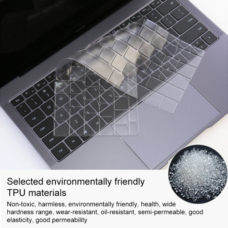 For Huawei MateBook D 15.6 inch Transparent and Dustproof TPU Laptop Keyboard Protective Film - Keyboard Protector by buy2fix | Online Shopping UK | buy2fix