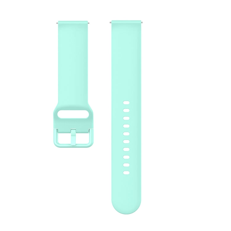 23mm Color Buckle Silicone Wrist Strap Watch Band for Fitbit Versa 2 / Versa / Versa Lite / Blaze, Size: S(Green) - Watch Bands by buy2fix | Online Shopping UK | buy2fix